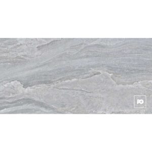 Piso cerámico color gris formato 45x90, modelo Nordica Rock