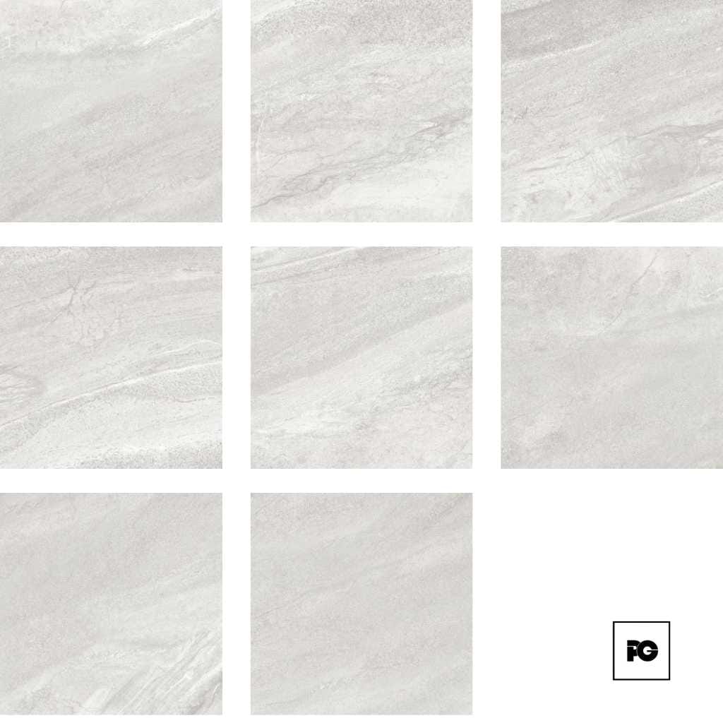 Piso cerámico color gris formato 55x55, modelo Constanti - Imagen 3