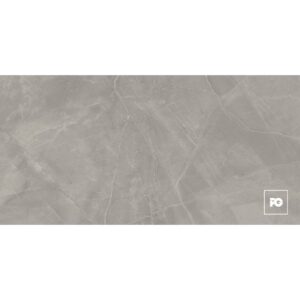 Piso porcelánico rectificado color gris formato 60x120, modelo Amani.