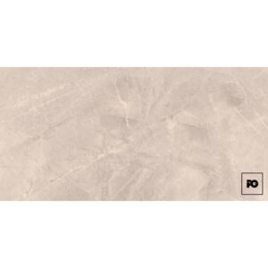 Piso porcelánico rectificado color taupe formato 60x120, modelo Marble Essenza.