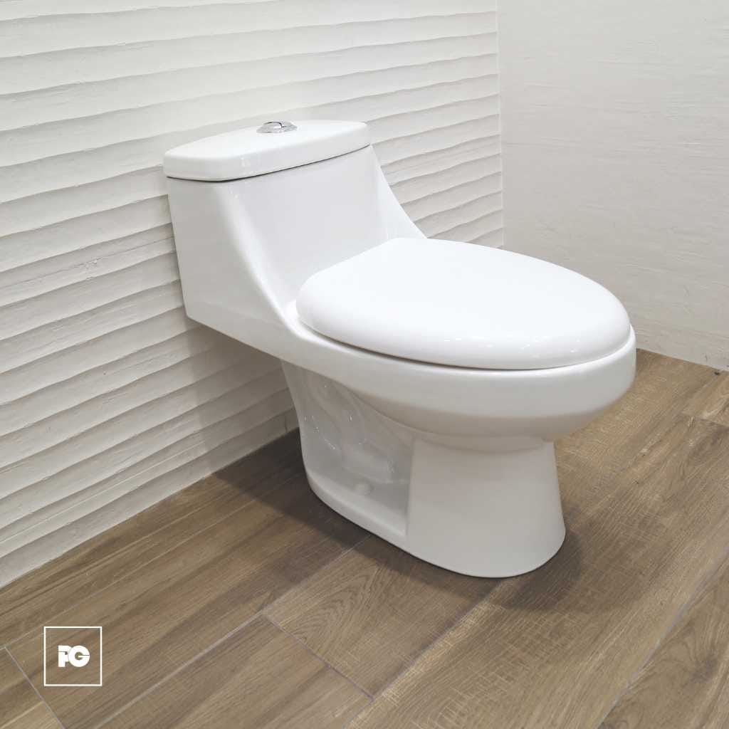Sanitario One Piece cerámico color blanco, modelo Venus. - Imagen 2