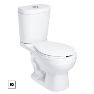 Sanitario redondo blanco Olimpia.