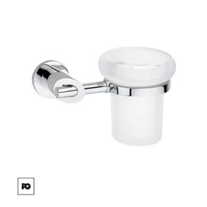 Vaso cepillero de cristal Nuva.