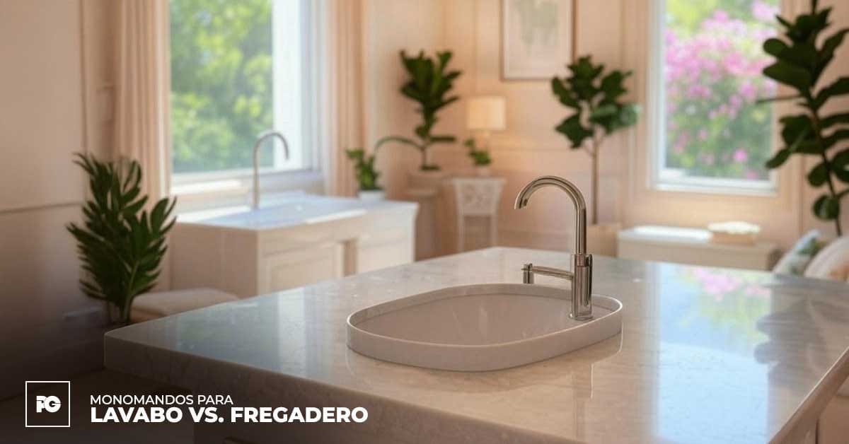 Monomandos para Lavabo vs. Fregadero: ¿Qué los hace diferentes?
