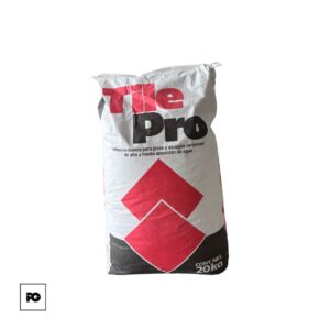 adhesivo tile pro color blanco 20 k