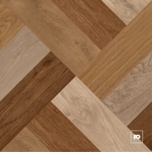Piso Madera Girona color mix cafe 55x55