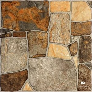 Piso Olira color gris tipo piedra 44x44