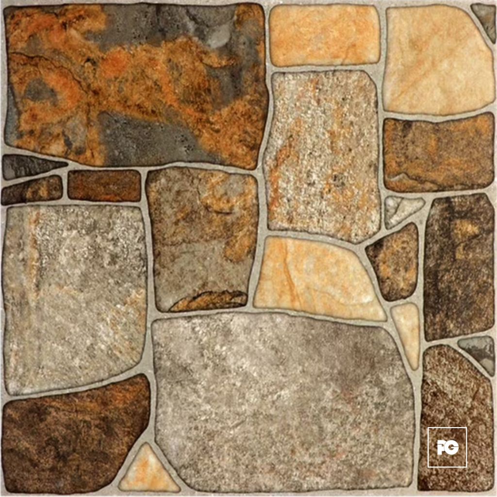 Piso Olira color gris tipo piedra 44x44